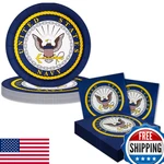 Havercamp U.s. Navy Party For 16 Guests Includes Dinner Plates 9 Rd. And New. Price: $34.94.