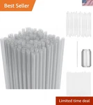 Elegant Clear Disposable Drinking Straws - 7.75 New. Price: $22.49.
