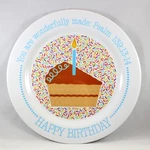 "wonderfully Made" Birthday Plate Brand New Psalm 139:13-14 Bpa-free & Non-break. Price: $17.90.