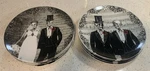 Fun Bones 8PC Porcelain 10.5 Dinnerware Plate Set, Wedding, Everyday, Halloween New. Price: $70.00.