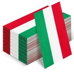 Affrolling 100 Pcs Italian Napkins Bulk Red White Green Italy Flag Disposable... New. Price: $26.37.