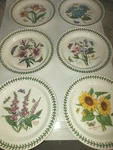 Portmeirion Botanic Garden Set Of Assorted Dinner PLATES---4601--- New. Price: $139.99.