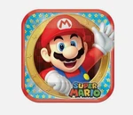 Super Mario One Pack 8 Ct Large Dinner Paper Plates 9 Inches New. Price: $8.69.