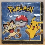 16 2-PLY Pok Mon Pikachu Meowth Designware Luncheon Napkins New Birthday Party. Price: $14.99.
