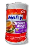 Hefty Super Weight 7/8 In Foam Plate, 220-COUNT New. Price: $33.87.
