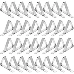 Tripole Tablecloth 32 Picnic Clips, Pack, Silver New. Price: $13.35.
