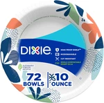 Dixie Small Paper Bowls, 10 Oz, 72 Count, Microwave-safe, Soak-proof, Disposable New. Price: $12.20.