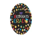 Amscan Flying Colors Graduation Party School Round Plates, 9" Yellow Tabl New. Price: $19.99.