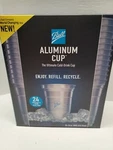 Ball 16 Ounce Aluminum Ultimate Cold-drink Cup, 24 Cups, Sealed Box New. Price: $20.00.
