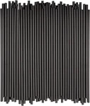 100 Pack Plastic Straws, Long Disposable Inch, Black New. Price: $11.65.