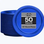 Hanna K. Signature Collection Blue Plastic PLATES-10 Pack Of 50 Party, Inch New. Price: $35.35.