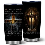 Christian Gifts Flask Warrior Of God Faith 20OZ Insulated Tumbler Stainless S... New. Price: $31.79.