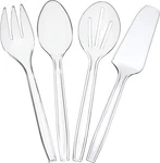 Plasticpro Disposable Serving Utensils, 3 Spoons, Forks Knives New. Price: $14.97.