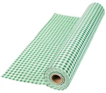 Green Plaid Gingham Plastic Tablecloth Roll Banquet Party Decor 100FTX40" New. Price: $39.99.
