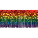 Beistle Metallic Table Skirting - 1 Rainbow Party Supply Decoration New. Price: $26.25.
