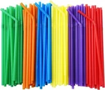 Alink 500-PACK Solid Colors Flexible Drinking Straws, Plastic Disposable Bendy New. Price: $16.99.
