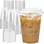 Dealusy 100 Pack - 16 Oz Clear Plastic Cups With Lids, Sturdy & Food Safe Iced New. Price: $40.48.