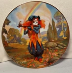 Hallmark Innocent Wonders Dinky Toot Collector Plate By Thomas Blackshear New. Price: $29.00.