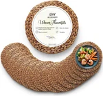 (sizes: 12"-13"-14") Bluewest Woven Placemats Set Inch, Of 14, Brown New. Price: $76.13.