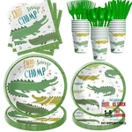 Xigejob Alligator Party Decorations Tableware For Birthday Baby Shower, New. Price: $34.70.