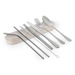 Cuisipro 8PC Personal Stainless Cutlery / Flatware Set With Straws & Chopsticks New. Price: $15.95.