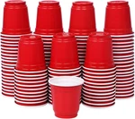 Oz Mini Disposable Shot Cups 120 Count Red Plastic Party New. Price: $13.05.