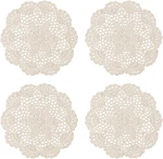 4 Pack Vintage Crochet Doilies 8 Inches Round Cotton Handmade Placemats Cra New. Price: $12.31.