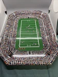 Football Platter Tray Ullman Company Vintage Nfl Party Made Usa Used. Price: $5.99.