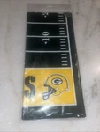 54 X 96" Green Bay Packers Nfl Pro Football Plastic Table Cover New. Price: $11.00.