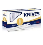 400 Pack Extra Heavyweight Disposable White Plastic Knives-heavy Duty C... New. Price: $36.88.