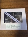 Claro (godinger) Crystal Mason Jar Glasses W/lids & Straws Set Of 2 New Box. Price: $14.99.