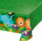 Jungle Safari Plastic Banquet Tablecloth 54" X 102" Birthday Party Decorations New. Price: $16.99.