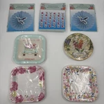 8 Pcs Wildflower Party Decorations Spring Theme Disposable Plate Set Of 54 Lot New. Price: $16.99.