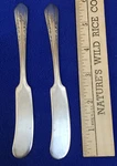 Butter Knife Knives Monogrammed Marathon Silver Plate Thalia Vintage Set 2 Used. Price: $14.99.