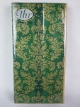 Ideal Home Range 3-PLY Paper Guest Towels Napkins Golden Jacquard Green 16 Count New. Price: $9.95.