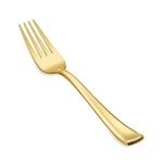 N9R 100PCS Gold Plastic Forks, Solid, Durable And Heavy Duty For... New. Price: $27.60.