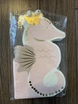 My Mind's Eye Paper Goods Seahorse Napkins Cocktail Appetizer Pink Gold New. Price: $8.00.