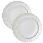 Luxe Collection: Premium Heavyweight Disposable Plastic Plates For Parties New. Price: $45.13.