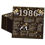 50PCS Birthday Napkins Decorations For Women Anniversary 40TH New. Price: $16.05.