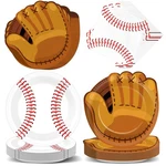 80PCS Baseball Party Supplies Plates And Napkins Sport Themed ... New. Price: $24.09.