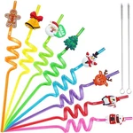24PCS Christmas Reusable Drinking Straws, Snowman M, - New. Price: $18.07.