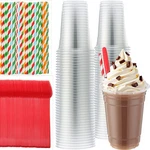 50 Sets CHRISTMAS16 Oz Plastic Disposable Root Beer Float Parfait Cups, ... New. Price: $36.59.