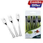 Lillian Table Settings Mini Polished Silver Forks 48 Count Perfect Dessert New. Price: $41.99.