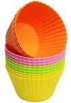 Pharamat Extra Large Silicone Cupcake Jumbo, Orange, Pink, Green, Yellow New. Price: $14.52.