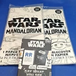 Unique Star Wars Mandalorian Paper Tablecover & Napkins Set Grogu R2-D2 BB-8 New. Price: $24.00.