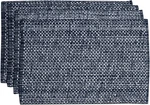 Sweet Home Collection 100% Cotton Placemats For Dining Room Rectangle Two Tone. Price: $32.15.