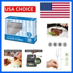 100 Heavyweight Clear Plastic Forks - Durable Disposable Cutlery Parties New. Price: $15.29.