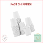 Gusto 3 Oz. - 100 Count White Small Paper Cups, Disposable Mini Bathroom Mouthw New. Price: $10.65.