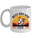 Funny American Staffordshire Terrier Lover Best Dog Dad Ever Coffee Mug Paw Cup New. Price: $15.15.