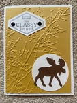 Truly Tailored Friend Cheer Birthday Moose Card Kit Of 6 Made W/ Stampin' Up! New. Price: $12.00.